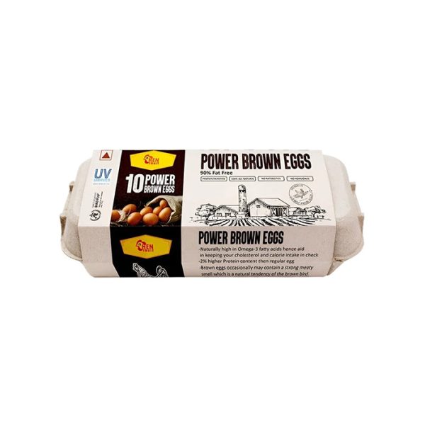 تخم مرغ قهوه ای